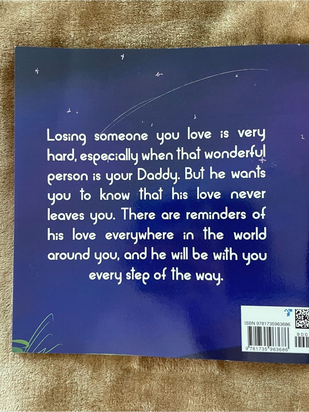When Daddy Goes to Heaven - Children's Grief Book Bereavement Therapy Loss - Picture 5 of 5